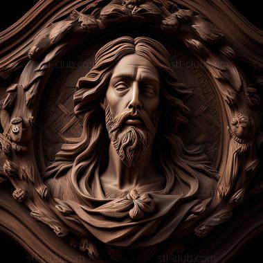 3D model st jesus (STL)